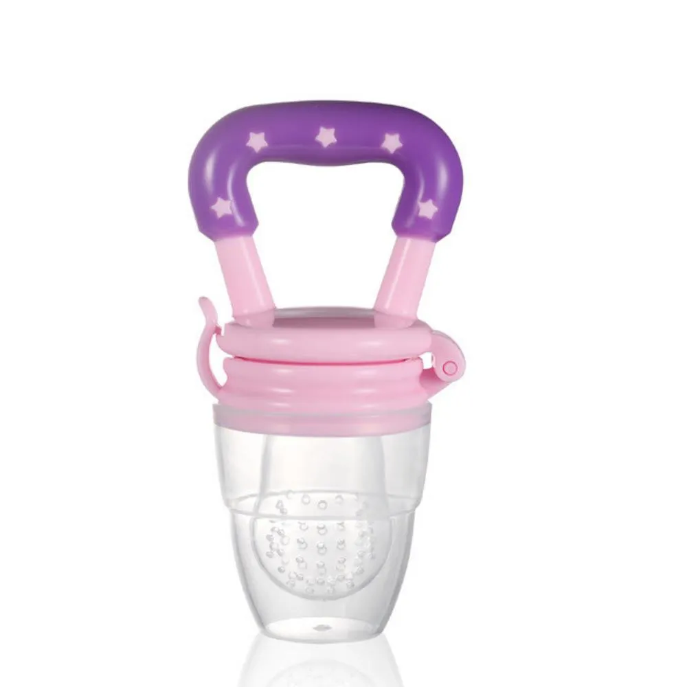 5PCS Fruit Supplement Tableware Silicone Soother For Babys Star Cartoon Baby Accessories Wholesale