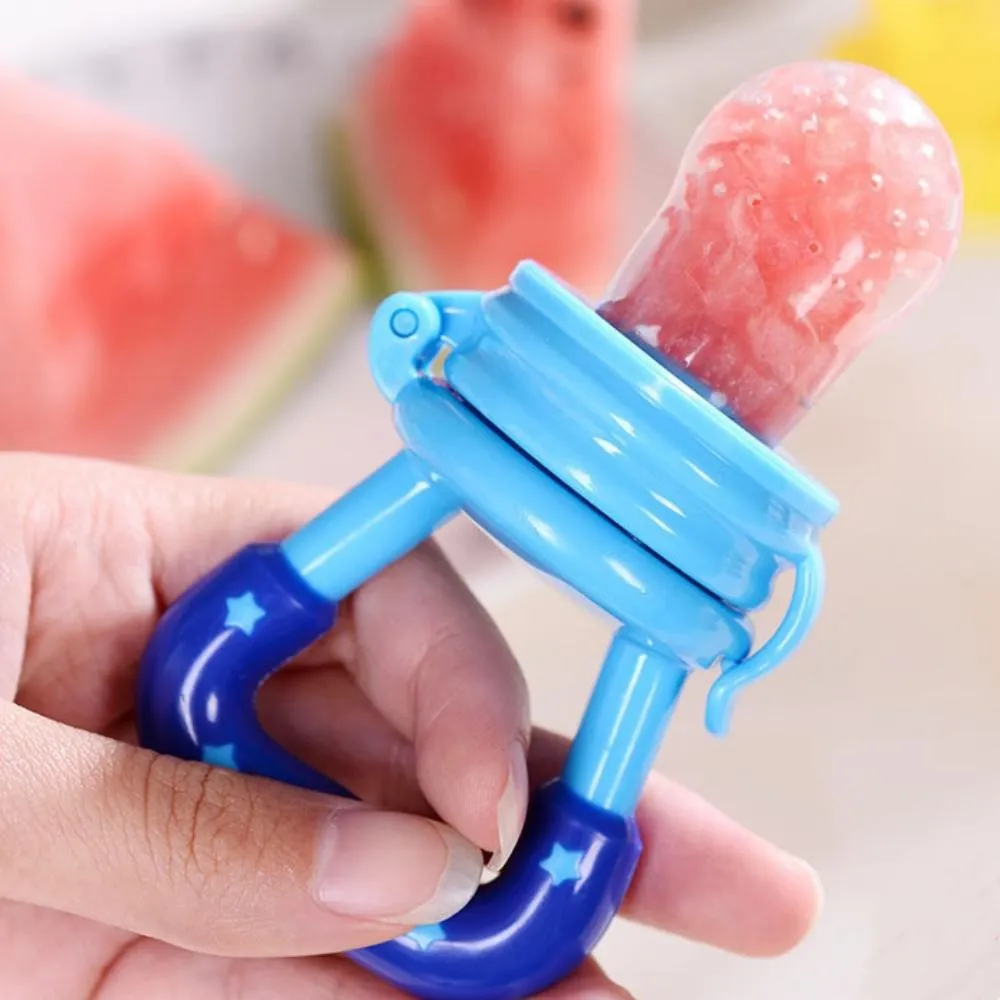 5PCS Fruit Supplement Tableware Silicone Soother For Babys Star Cartoon Baby Accessories Wholesale
