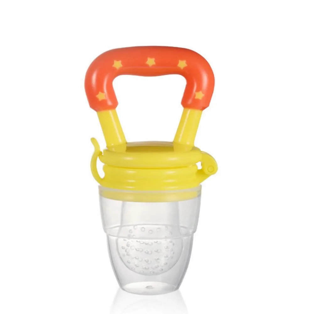 5PCS Fruit Supplement Tableware Silicone Soother For Babys Star Cartoon Baby Accessories Wholesale