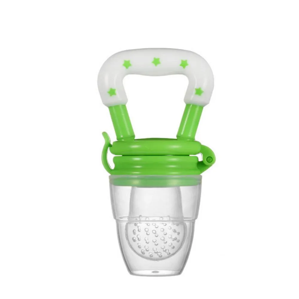 5PCS Fruit Supplement Tableware Silicone Soother For Babys Star Cartoon Baby Accessories Wholesale