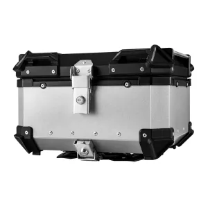 65L Aluminum Alloy Motorcycle Rear Trunk Case