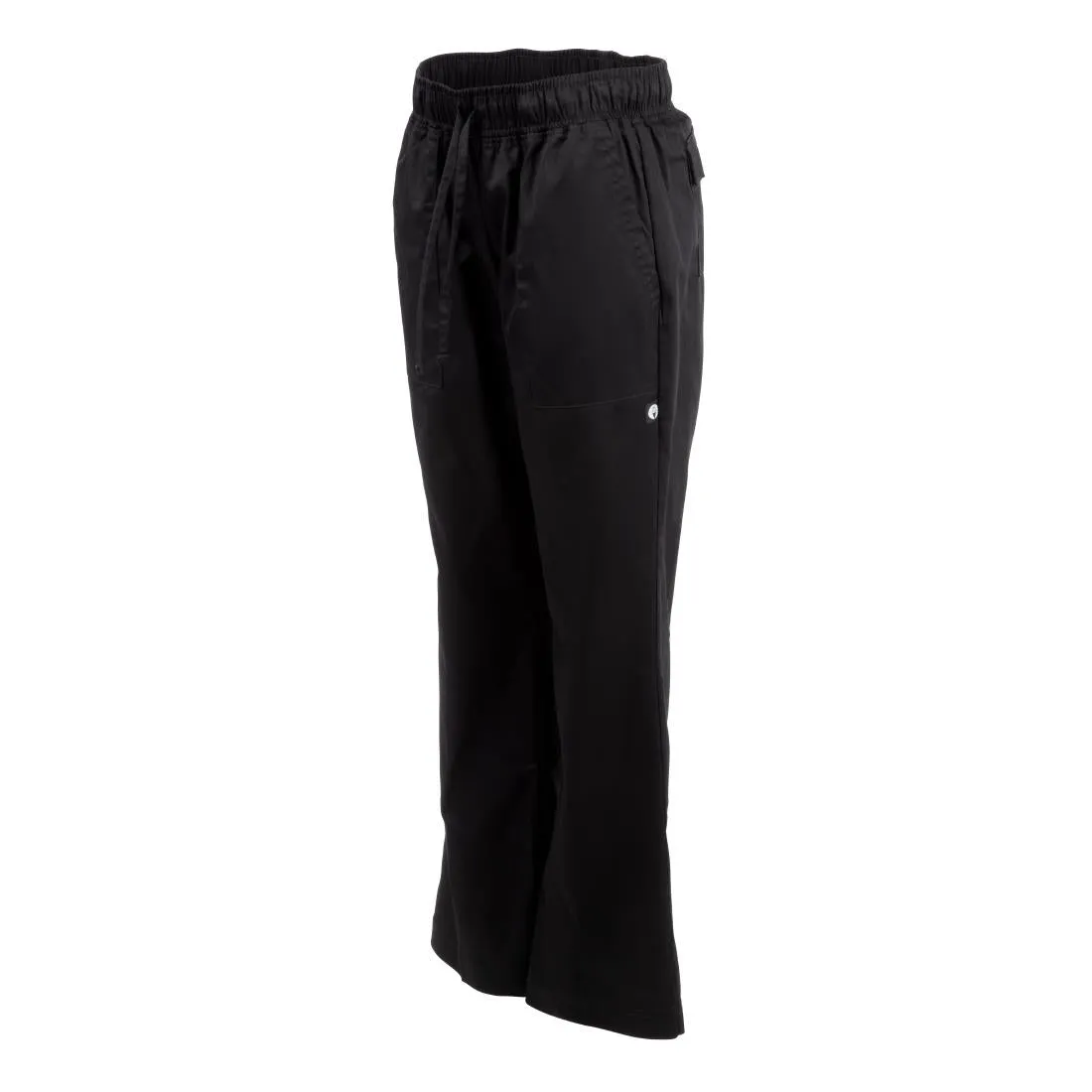 A431-L Chef Works Womens Executive Chef Trousers Black L
