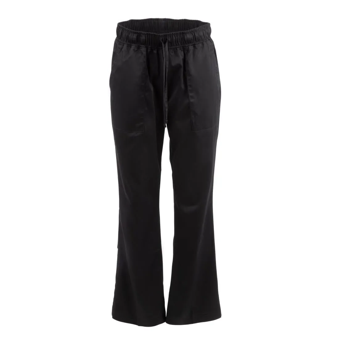 A431-L Chef Works Womens Executive Chef Trousers Black L