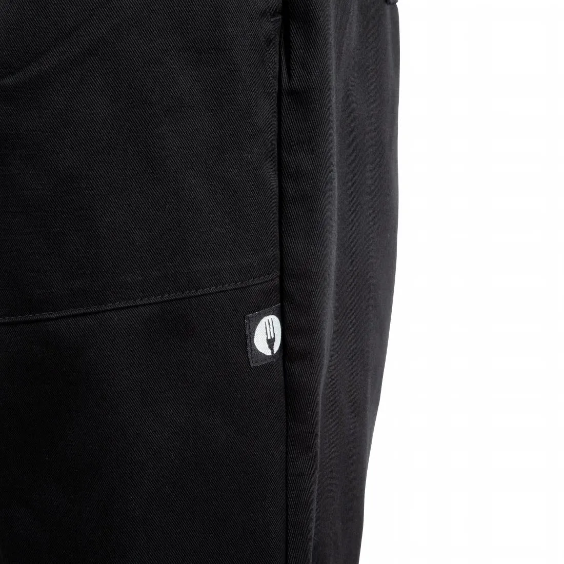 A431-L Chef Works Womens Executive Chef Trousers Black L