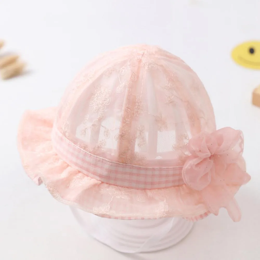 Baby Hat Spring And Summer Thin Princess Sunhat Childrens Accessories Wholesale