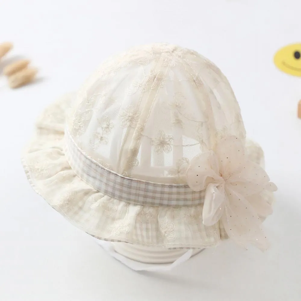 Baby Hat Spring And Summer Thin Princess Sunhat Childrens Accessories Wholesale