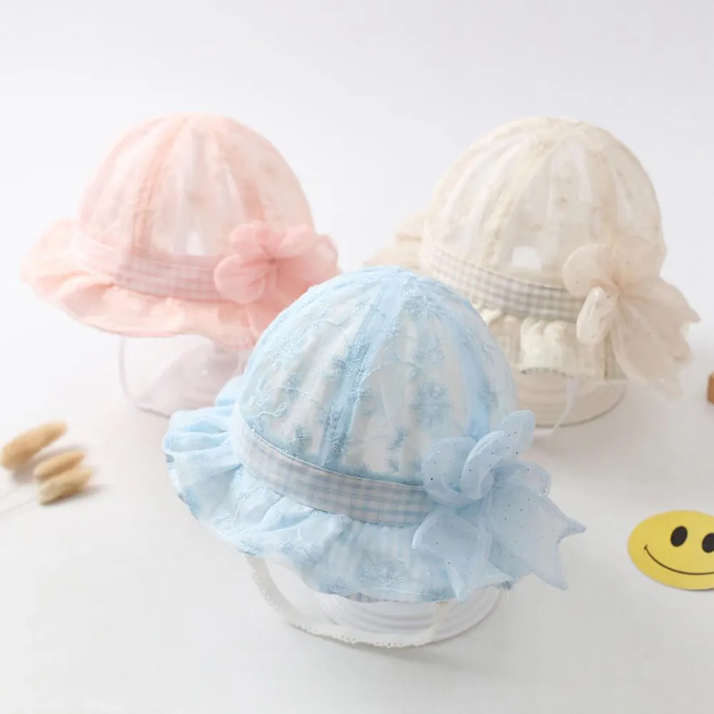 Baby Hat Spring And Summer Thin Princess Sunhat Childrens Accessories Wholesale