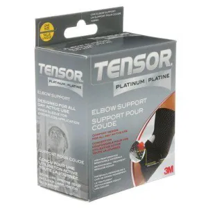 Braces & Supports - 3M Tensor Platinum Elbow Support, Grey 144690-CA-TENSOR