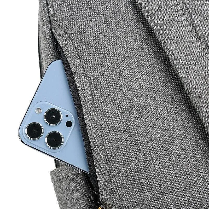 Business Backpack For Men Multifunctional Waterproof Bag Portable