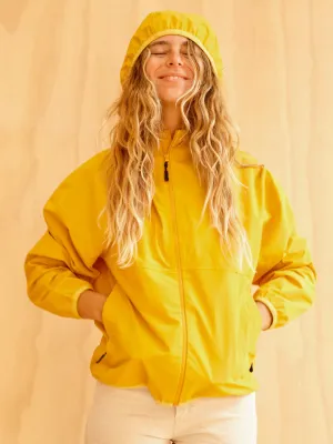 Cloud Forest Rain Jacket in Yellow