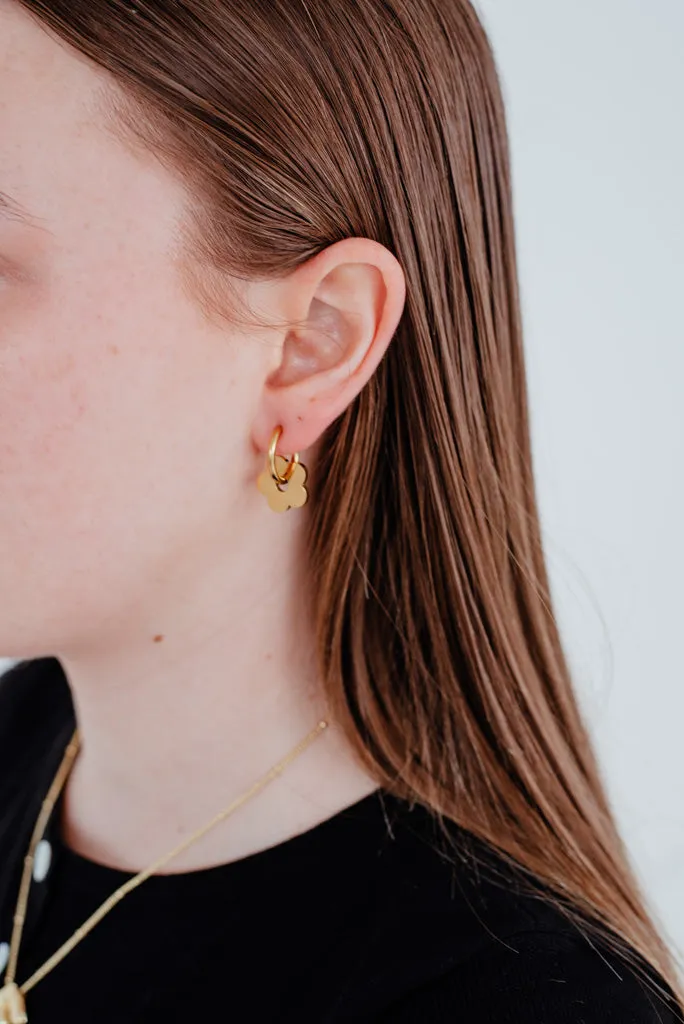 Delilah Earrings-Gold