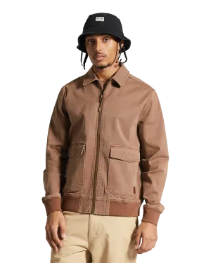 Dillinger Station Jacket in Sepia Sol Wash