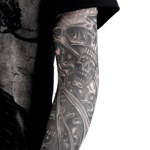 Elastic  Firey Skullie Sleeve