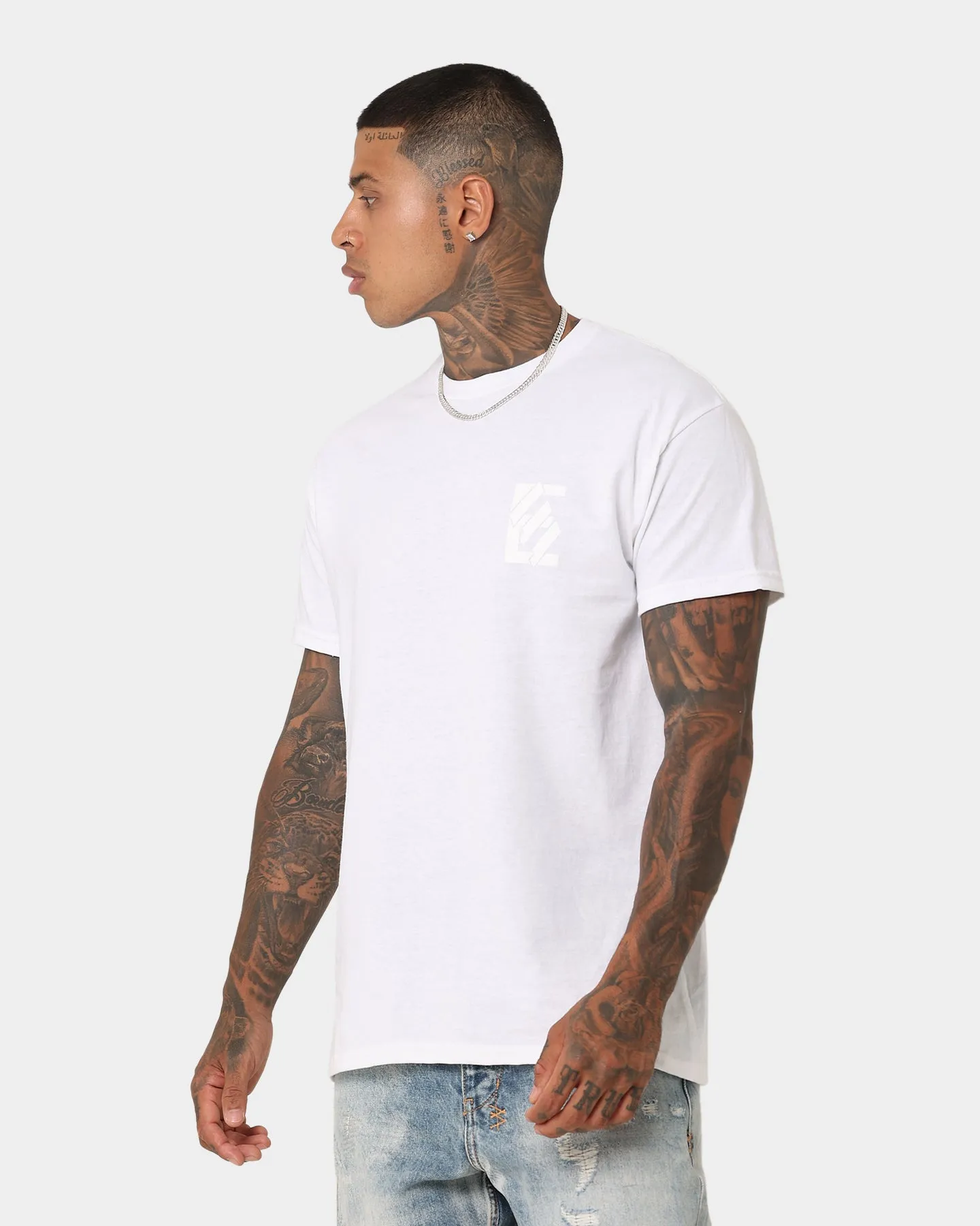 Elevn Clothing Co Break Through T-Shirt White