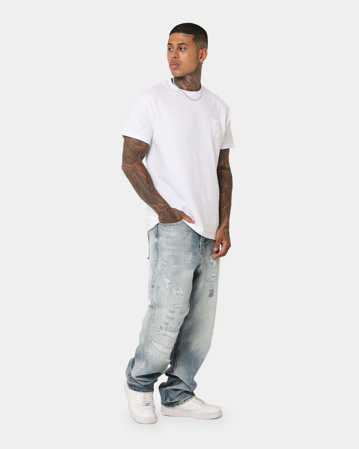 Elevn Clothing Co Break Through T-Shirt White