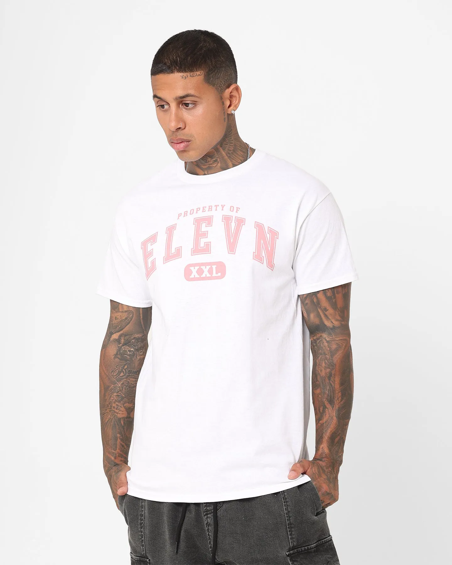 Elevn Clothing Co Property T-Shirt White
