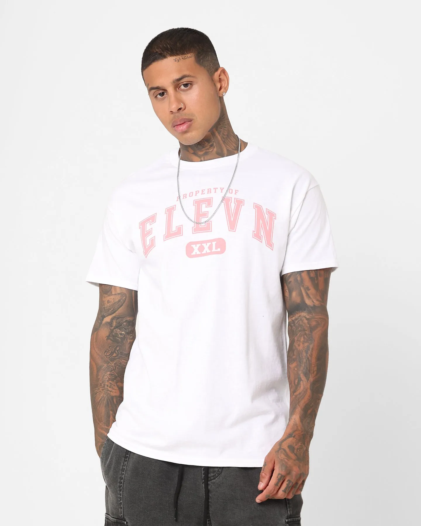 Elevn Clothing Co Property T-Shirt White