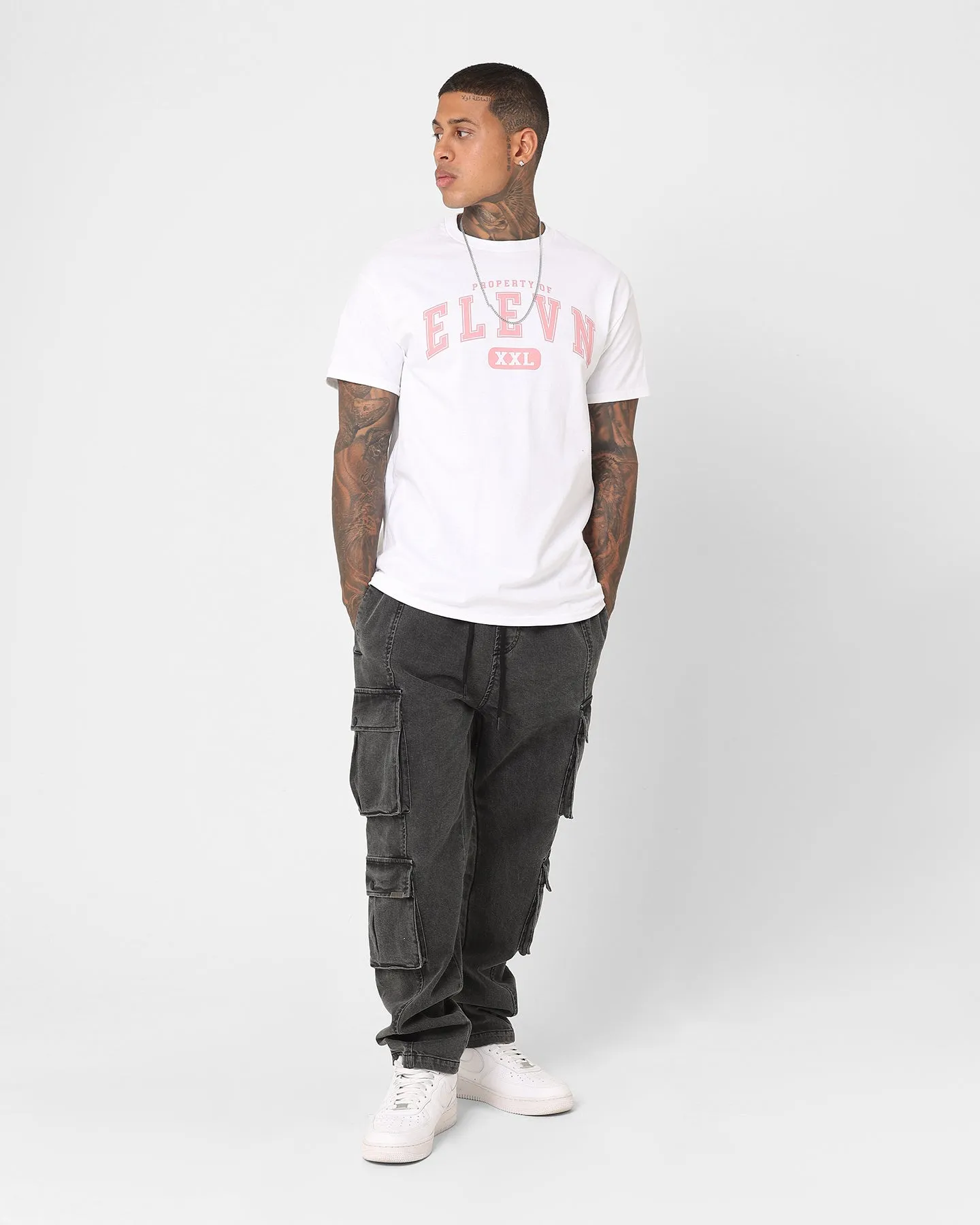 Elevn Clothing Co Property T-Shirt White