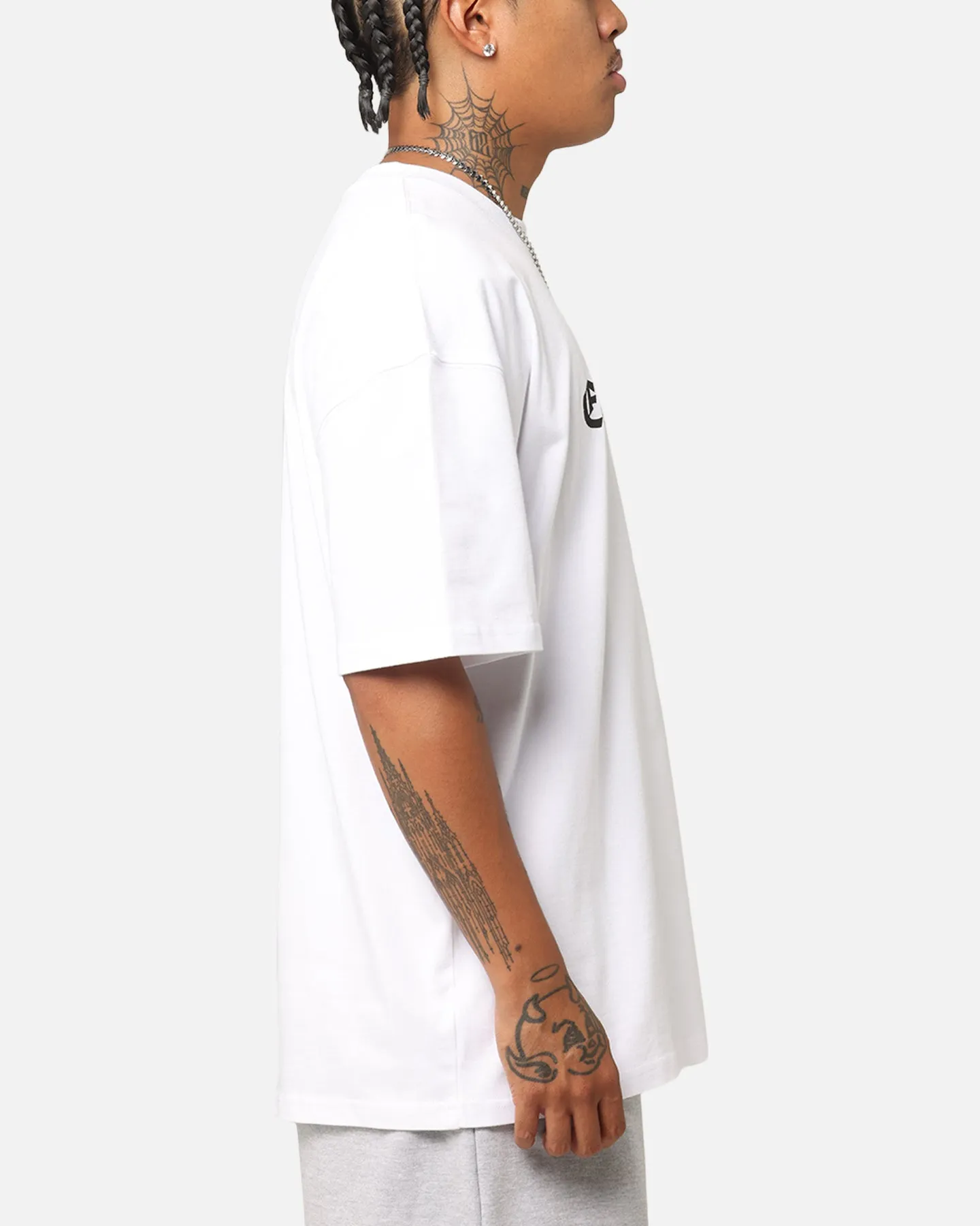 Elevn Clothing Co Triple Star T-Shirt White