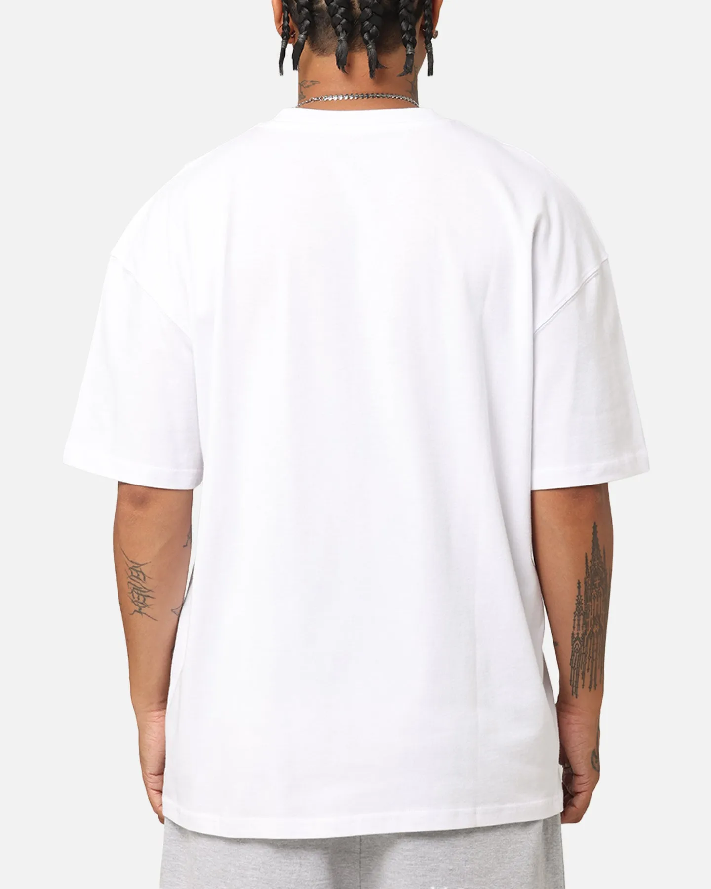 Elevn Clothing Co Triple Star T-Shirt White