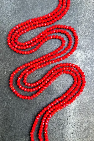 Energy Crystal Lux Tie On  Waist Beads