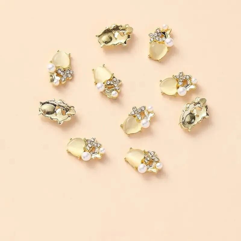 Fashion Nail Art Decoration | Trendy Heart Design Nail Decoration | Women's Cute Nail Accessories