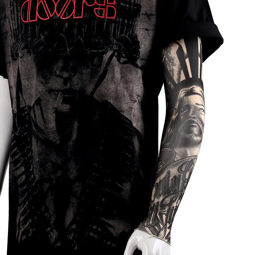 Hand Body God Image Tattoo Sleeve