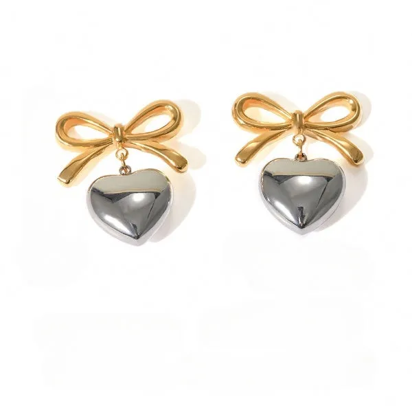 Just Lil Things Silver Huggie Earrings JLT12650