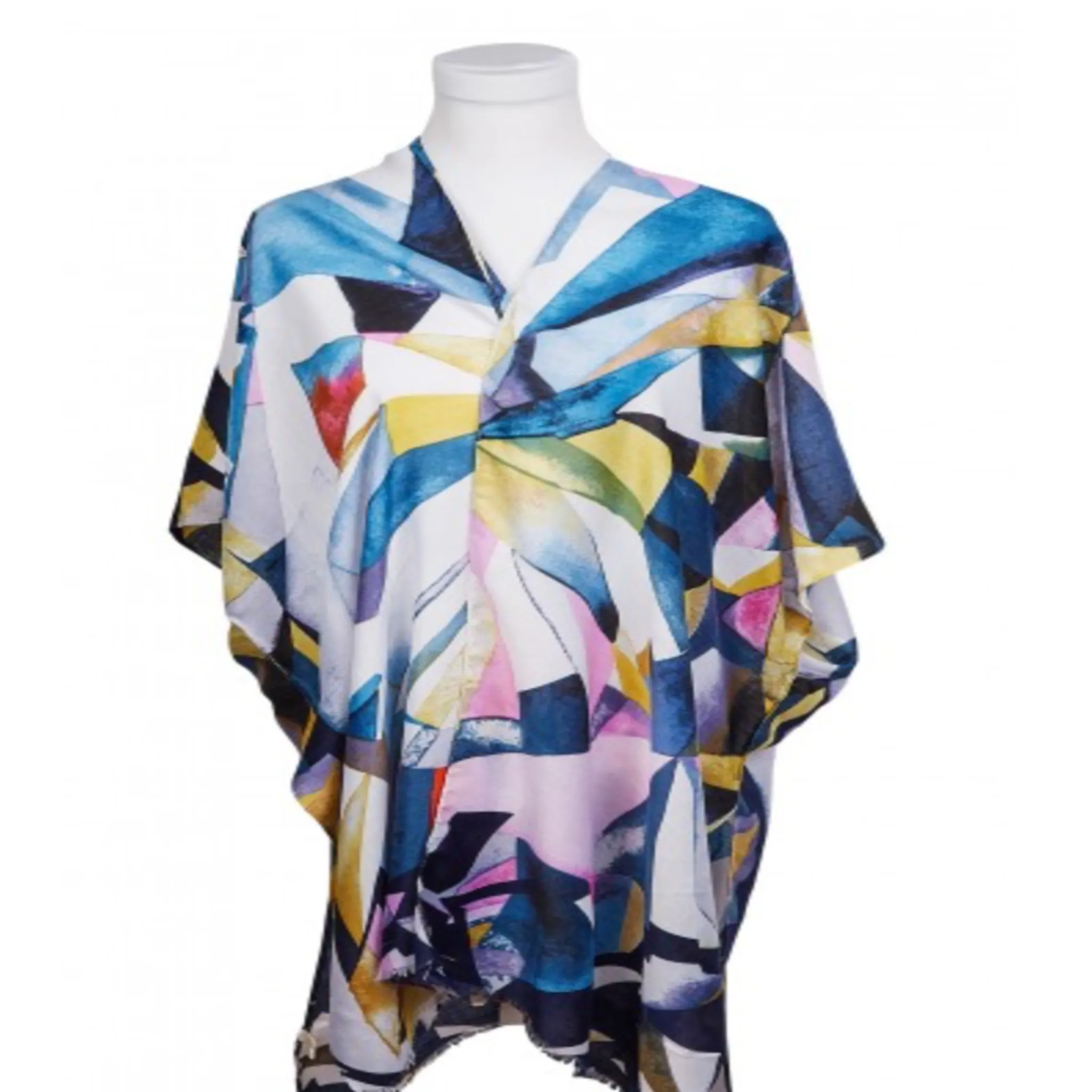 Kimono Tropical Print Tunic
