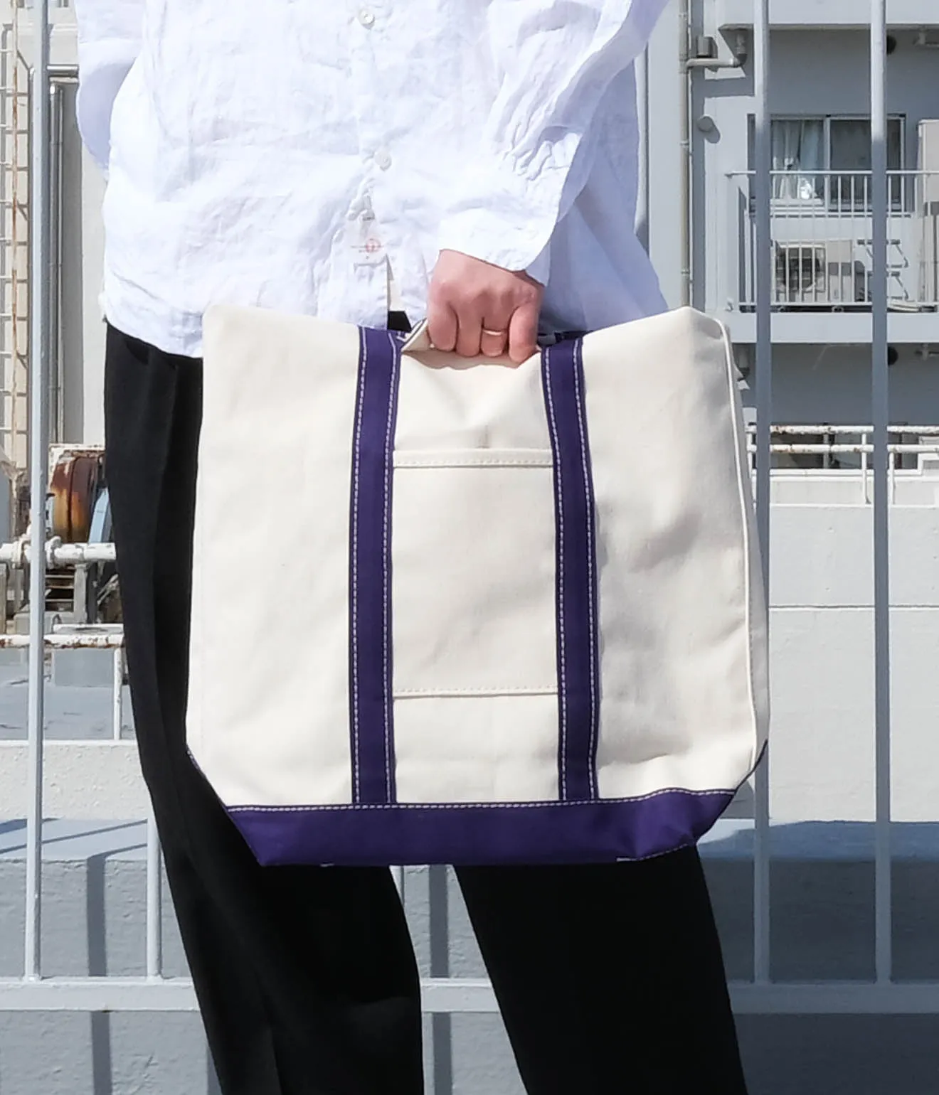 Lakewood Clothing "Souvenir 2way tote" (Purple)