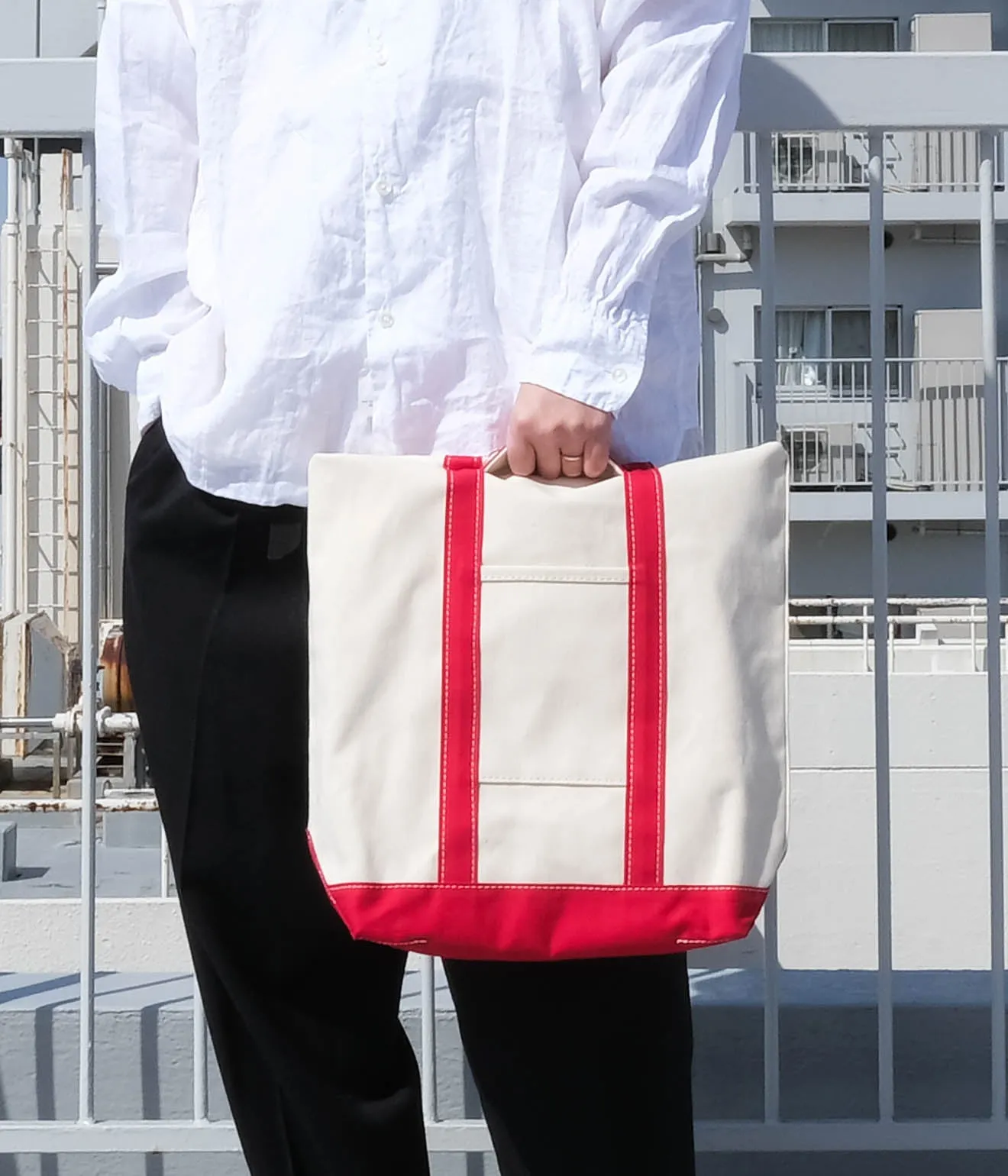 Lakewood Clothing "Souvenir 2way tote" (Red)