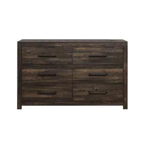 Linwood Dark Oak Dresser - Elegant Oak Dresser