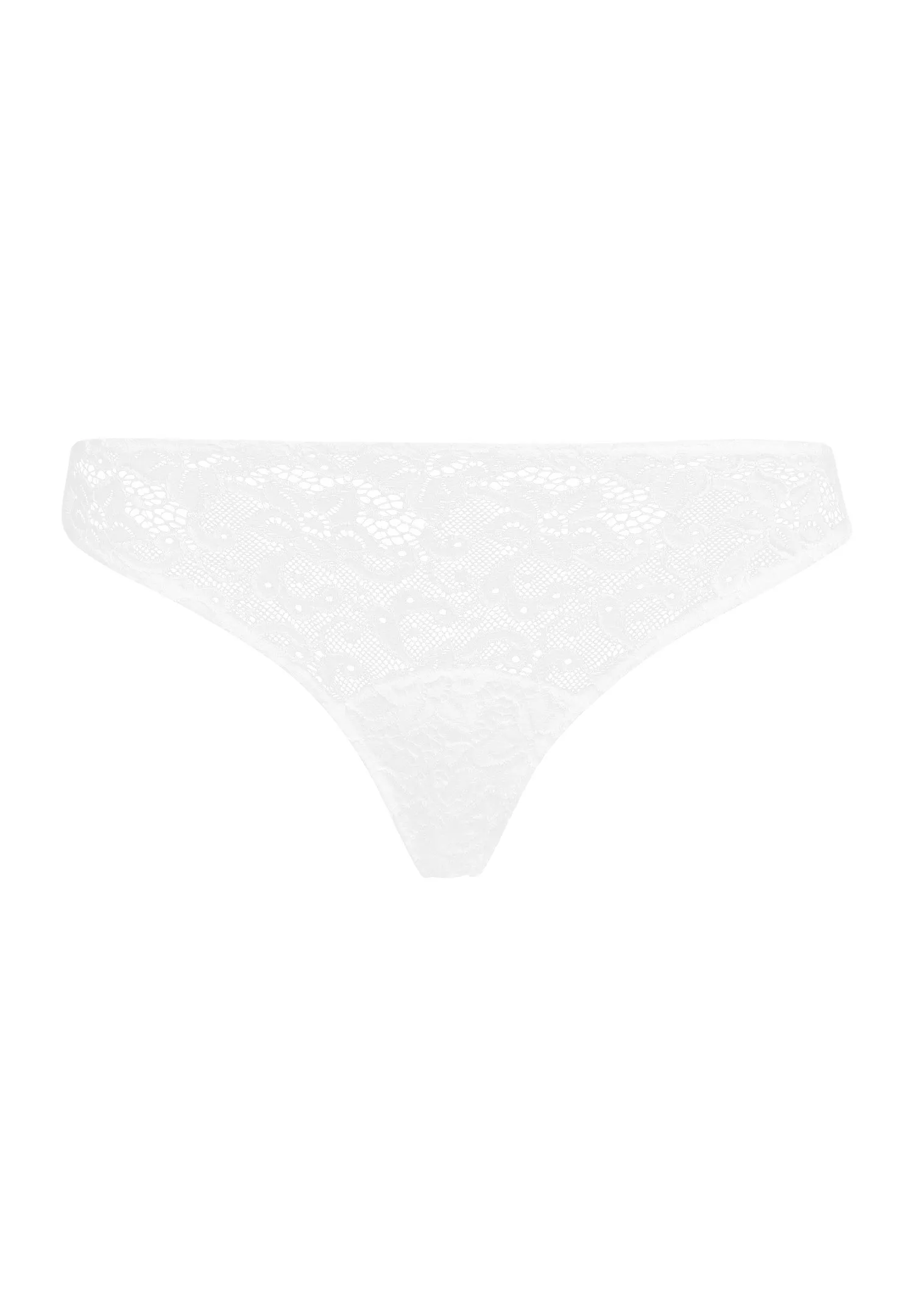 Luxury Moments Lace Thong | White 71507-101