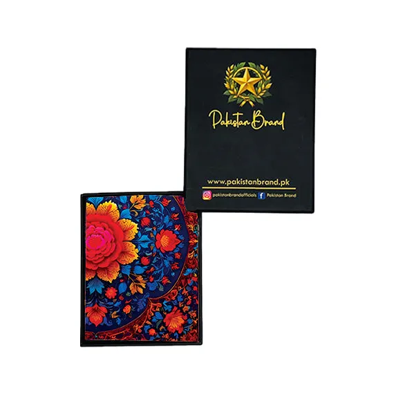 PAKISTANI BRAND POCKET SQUARE FOR MEN PREMIUM COLLECTION - FLOWER MEXICO