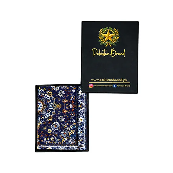 PAKISTANI BRAND POCKET SQUARE FOR MEN PREMIUM COLLECTION - SYMMETRICAL GEOMETRY