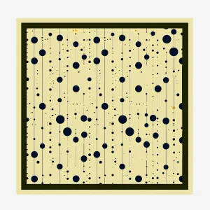 PREMIUM LUXURY POCKET SQUARE - DOT PATTERN
