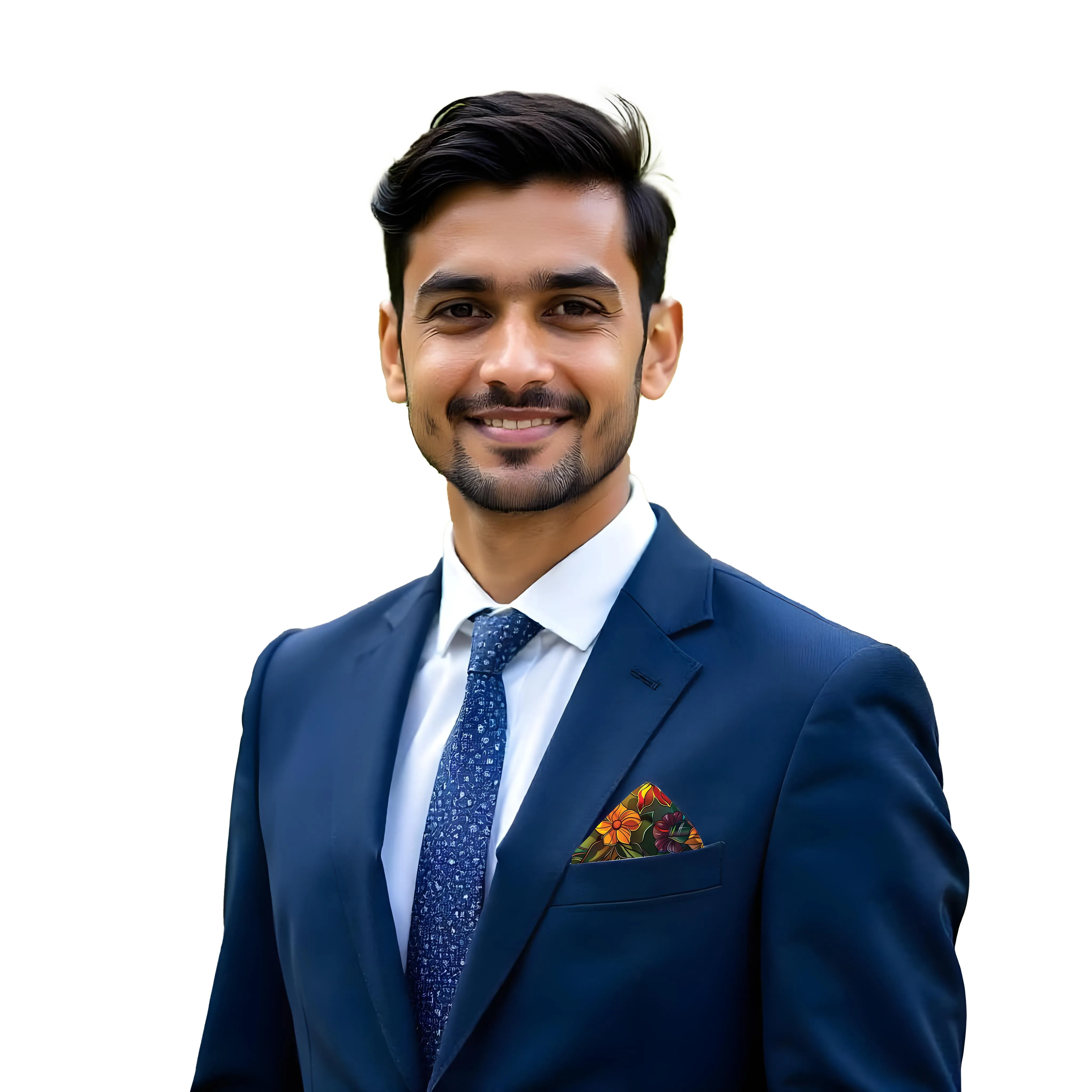 PREMIUM LUXURY POCKET SQUARE - Elegant Stained