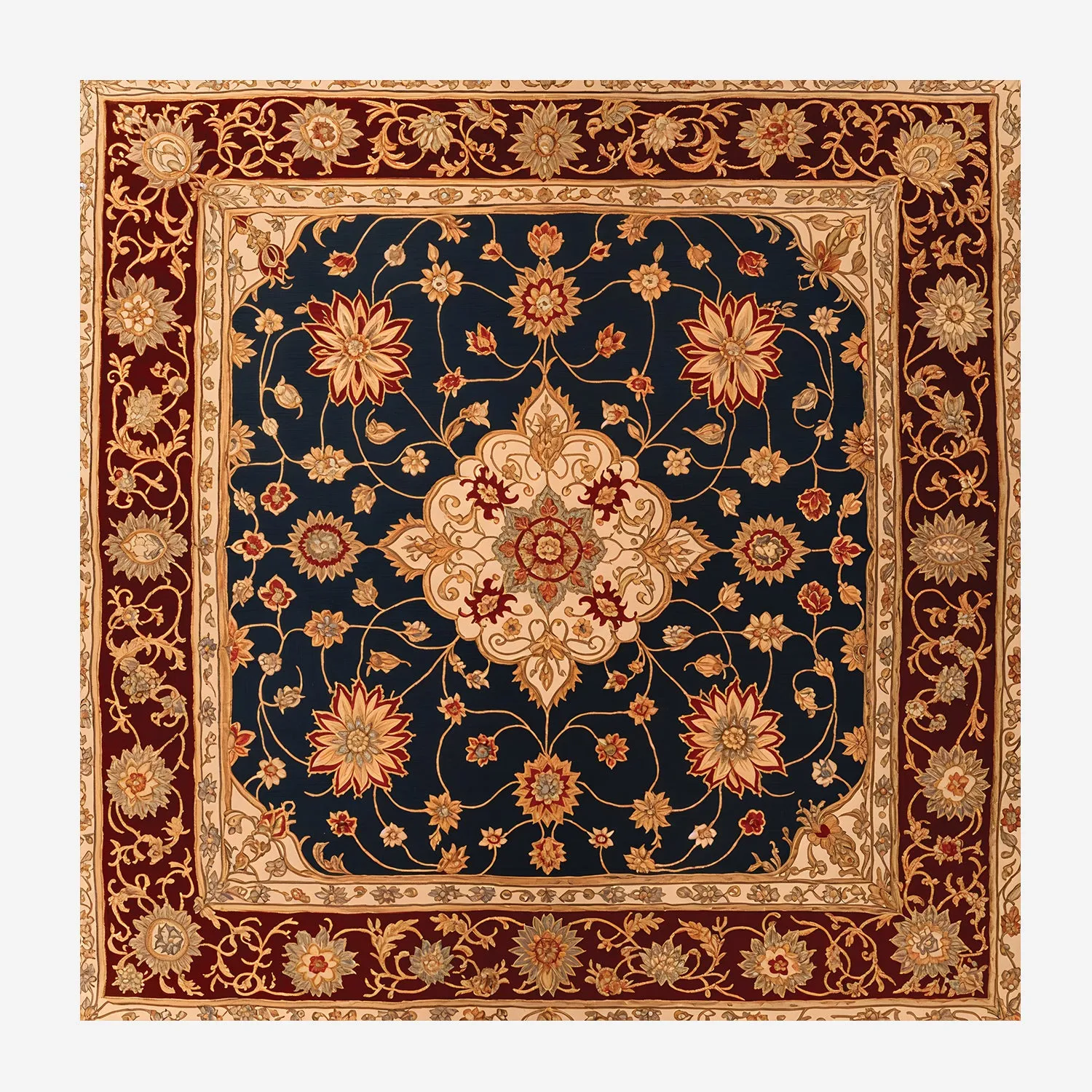 PREMIUM LUXURY POCKET SQUARE - JAVANESE BATIK