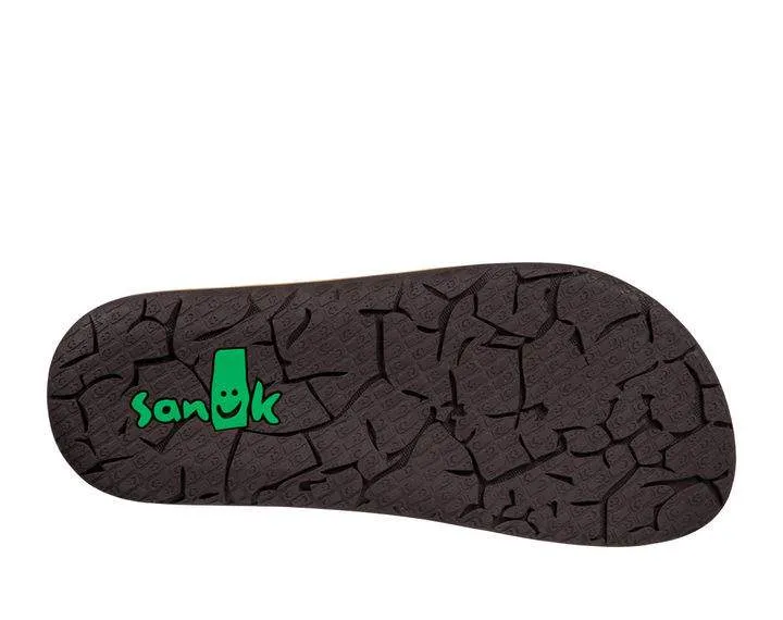 Sanuk Land Shark Sandal-Dark Olive