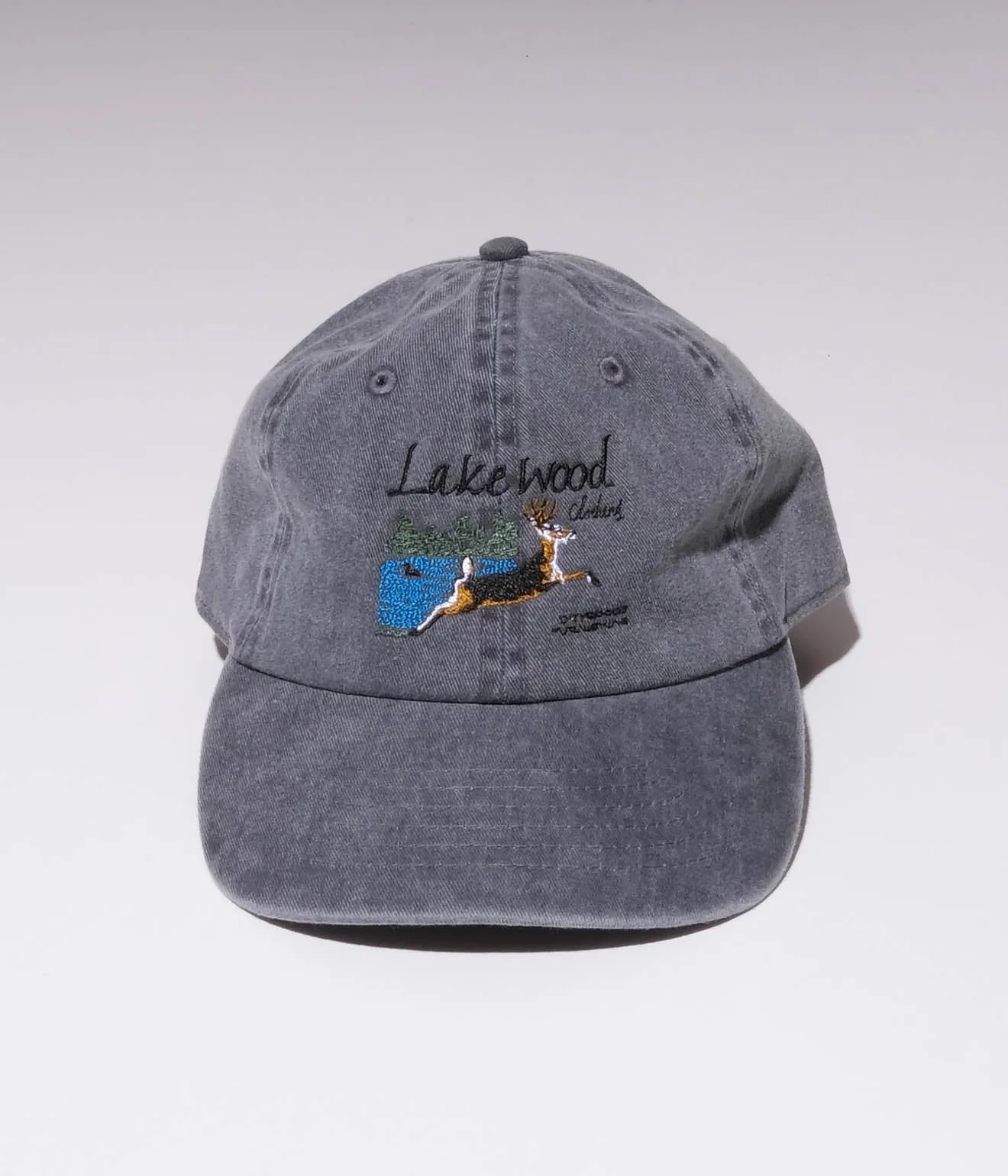 Souvenir Goods "Lakewood Clothing Deer Souvenir Cap" (Charcoal)