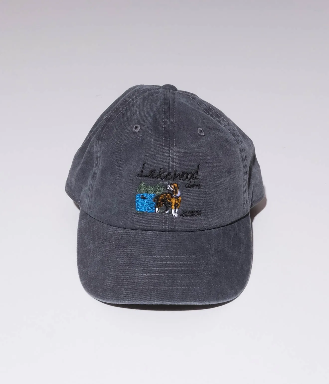 Souvenir Goods "Lakewood Clothing Dog Souvenir Cap" (Charcoal)