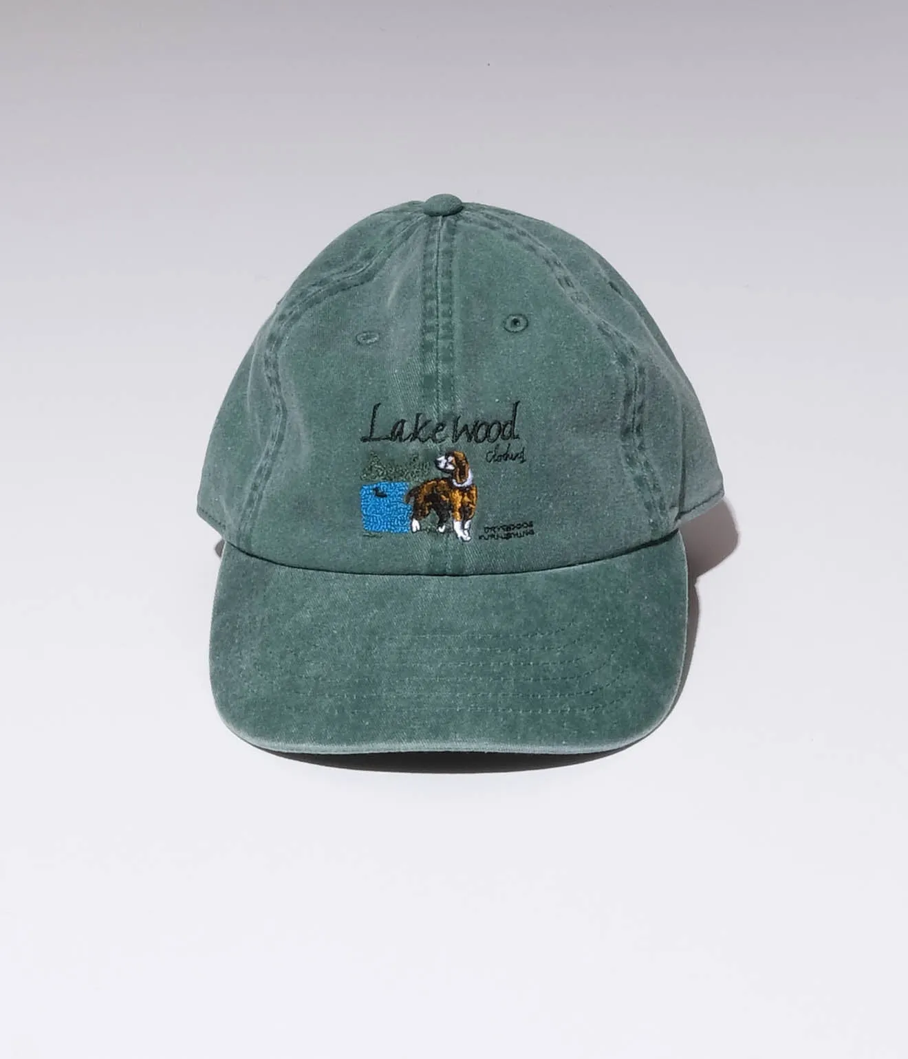 Souvenir Goods "Lakewood Clothing Dog Souvenir Cap" (Green)
