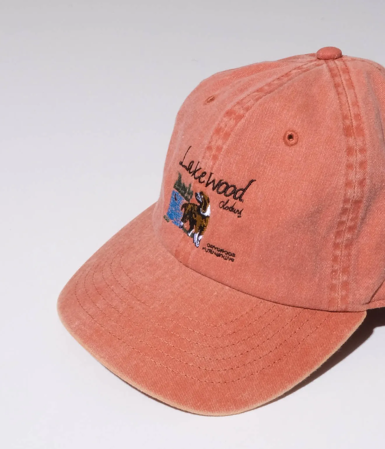 Souvenir Goods "Lakewood Clothing Dog Souvenir Cap" (Orange)