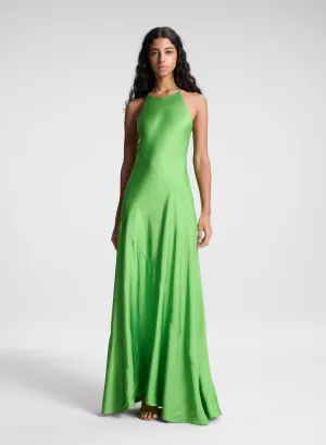Sybil Satin Maxi Dress