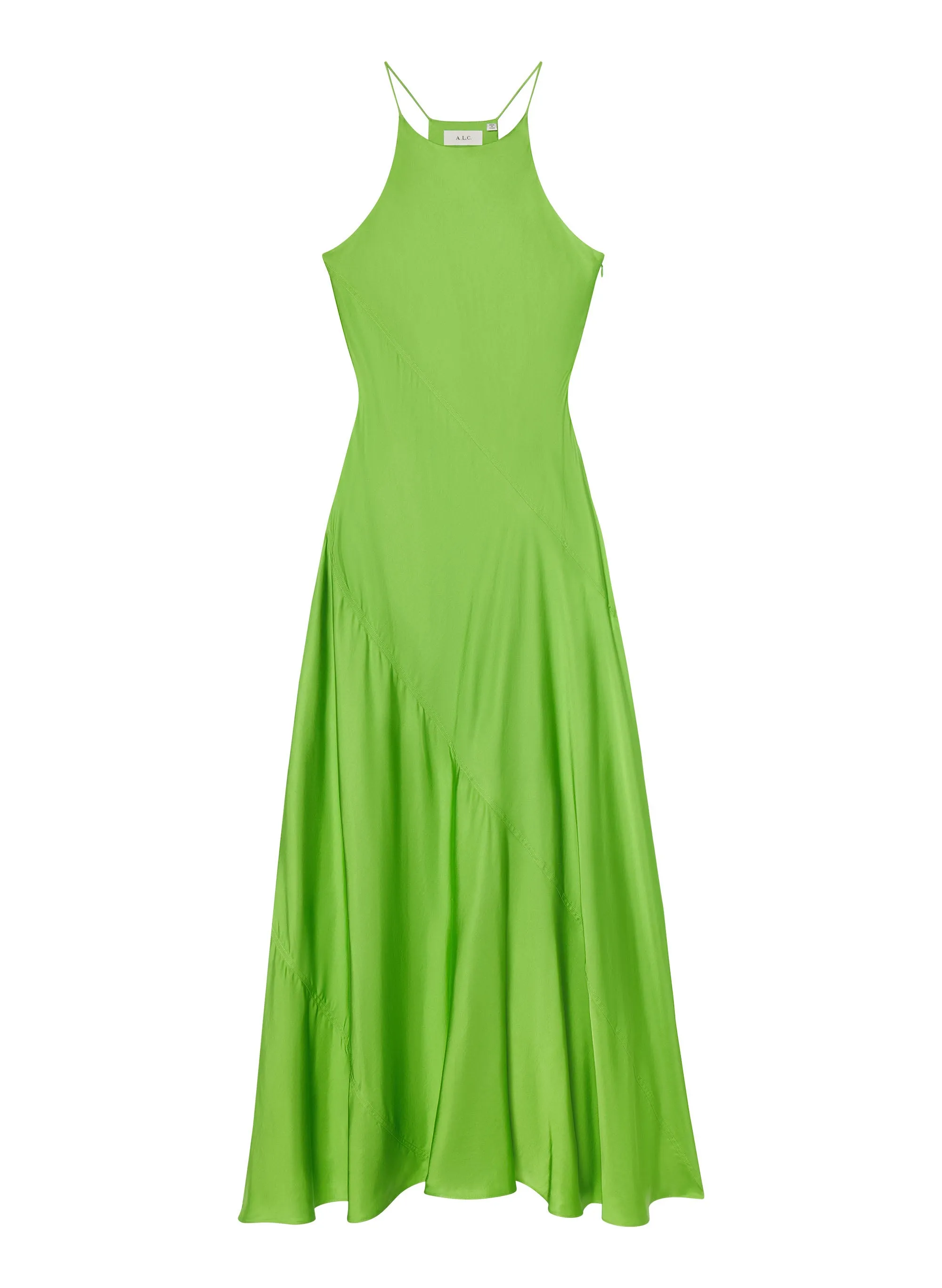 Sybil Satin Maxi Dress