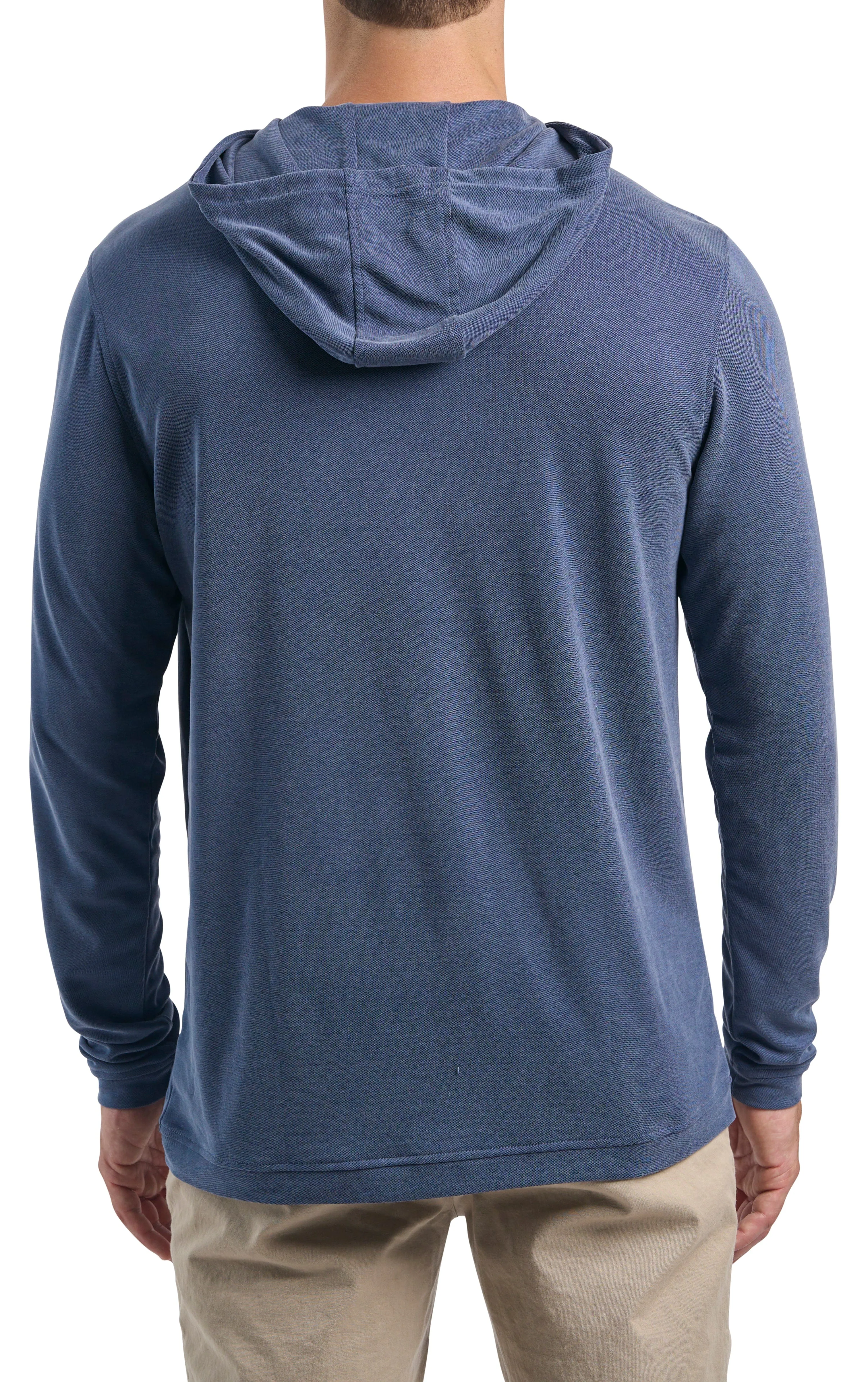 The Seaside Hoodie - Beaufain Blue