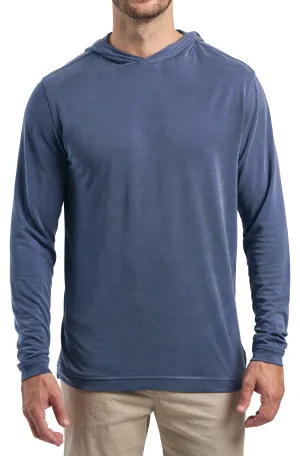 The Seaside Hoodie - Beaufain Blue