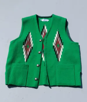 TRUJILLO'S for Lakewood Clothing CHIMAYO VEST (Green)