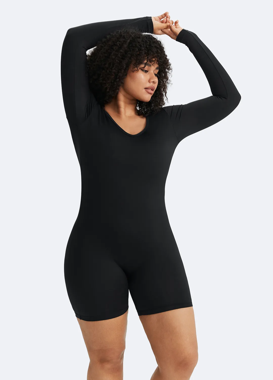 U-back Long Sleeve Bodysuit