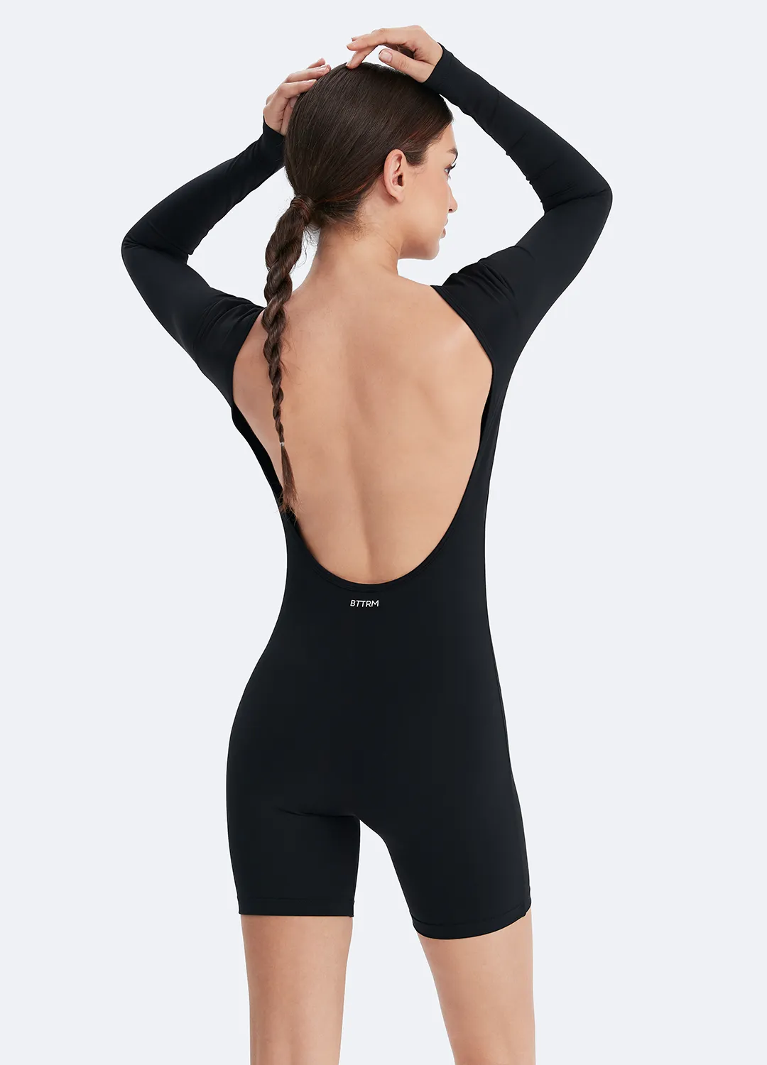 U-back Long Sleeve Bodysuit